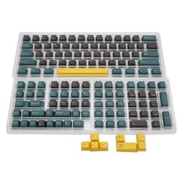 Accessories Mars Green OEM PBT Keycaps for Cherry MX Switches of Mechanical Keyboard Bicolor Injection Moulding Durable Textured