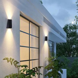 Wall Lamp IP65 Waterproof LED Solar Motion Sensor Lights Outdoor Sunlight Powered Street Decor For Garden Decoration