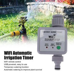 Watering Equipments WiFi Timer Smart Sprinkler Water Automatic Remote Control USB Irrigation For Courtyard