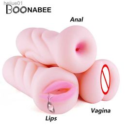 Pocket Pussy Realistic Vagina Real Pussy Anal Male Masturbator Sex Toy for Men Sex Toys for Adults Artificial Vaginal Mouth Y201118 L230518