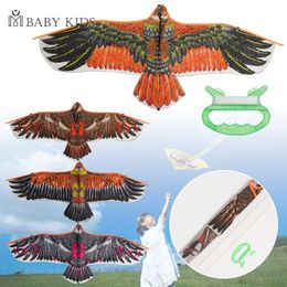 Kite Accessories 11m Eagle With 30 Metre Line Large Flying Bird Kites Children Gift Family Trips Garden Outdoor Sports DIY Toy 230605
