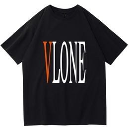 Summer mens tshirts vlone shirts Breathable Adult Tee Letter PrintED Male Womens Over Size S-4XL Famous Short Sleeve Men's T-Shirts Men TShirts Women Loose T Shirts Y1