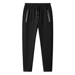 Men's Pants 2023 Pure Colour Korean Men'S Spring Fashion Trend Loose Straight Foot Running Youth Handsome Leisure Trousers