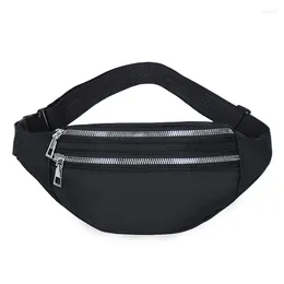 Outdoor Bags Fashion Travel Shoulder Purse Belt Bag Fanny Pack Women Waist Men Pouch Female Banana Waterproof Phone