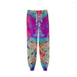 Men's Pants Tie Dye Colourful Harem Women Streetwear Joggers High Waist Sweatpants Casual Loose Trousers Spring Autumn 2023