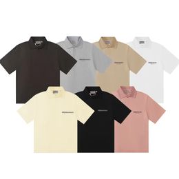 قميص البولو رجال Tshirt Designer Shirt للجنسين قميص نسائي قميص 270 جرام وزن القطن الصيف الموضة البولو سعر الجملة 2 قطعة خصم