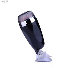 Newest Male Masturbation Cup Hands-free electric Male masturbator Male vibrator Sex Toys With Retail Package J1608 L230518