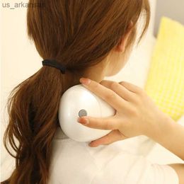 Portable Scalp Massager with 4 Massage Heads and Tissue Kneading Nodes - Stress Relief for Muscles Shoulders Calves L230523