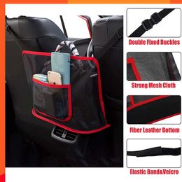 New Car Net Pocket Handbag Holder Car Mesh Organizer Between Seats Handbag Holder Front Seat Storage Pets Kids Net Barrier