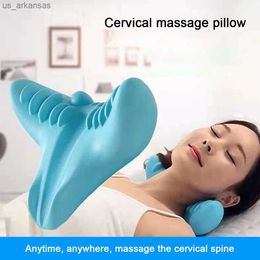 Neck Pillow Massager Cervical Traction Neck and Shoulder Repair Cervical Spine Traction Device Massage Instrument Portable L230523