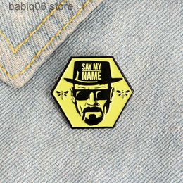 Pins Brooches Film and TV drama characters enamel alloy brooch creative personality poison teacher collar brooch badge T230605