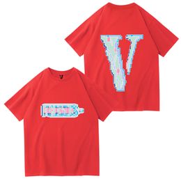 Mens T Shirt VLONE Designer t shirts For Men Womens Shirts Fashion tshirt With Letters Casual Summer Short Sleeve Man Tees Woman Clothing Asian Size S-4XL