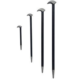 Koevoeten 9804 Rolling Head Pry Bar Set 4Pcs/Set 6"12"16"20"Round Head Crowbar For Bar Farm Engine Workshop Hand Tools