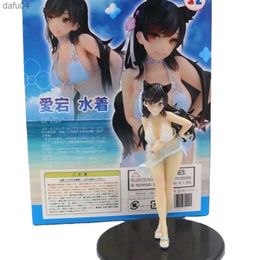 Japanese Anime Azur Lane Figure Atago Sexy Girl Summer Swimsuit Ver. Action Figure Collection Model Doll Toys Gift L230522