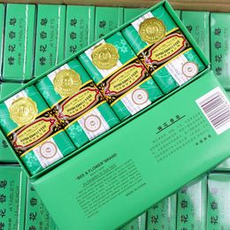Sun Original SHANGHAI 4 pcs Gift box 125g/4.41oz Bee and Flower Brand Chinese SandalWood Soap Jasmine soap oilcontrol whitening