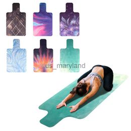 Yoga Mats Fashion Mat Pilates Reformer Cushion Suede Natural Rubber Soft Anti-Slip Meditation Pad Mattress Gym Home Fitness Equipment J230506