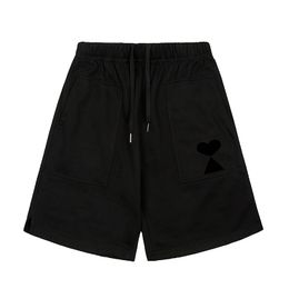 Brand quality shorts Mens Women Designer of luxury amis Shorts Fashion Men S Casual Terry cloth cotton Man Clothing Size S-XL 9E3J