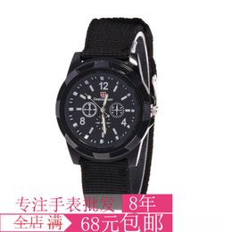 new arrivals timelimited designers popular nylon woven cloth strap watch gemiusarmy army style watch mens outdoor sports student w218S