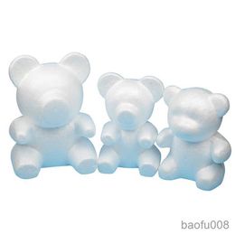 Sachet Bags 1pcs Rose Bear White Craft For DIY Christmas Party Decoration Wedding New Year Valentines Day Gift R230605