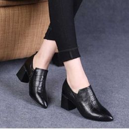 Boots Marlisasa Women Fashion Black Short Ankle Boots Lady Casual Spring Autumn Pattern Slip on Autumn Boots Botas Femininas H6036 Z0605