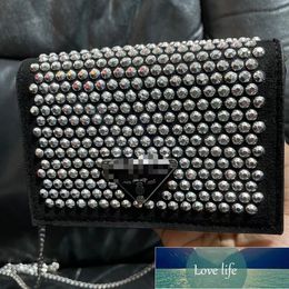 Mini All-Match Diamond Rhinestone Lady Joker Chain Messenger Bag Lipstick Pack Spring and Summer New