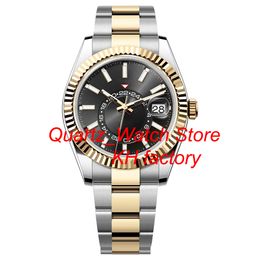 Fashion Luxury Mens Watch high quality 42mm Mechanical Movement 2813 movement 904 Steel Chain Sapphire Mirror Waterproof Night Glow Function Sports montre luxe