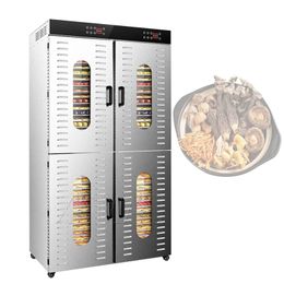 80-Layer Food Dehydrator Touch Control Thermostatic Fruit Dryer 24H Timer Stainless Steel Roast Machine Bake Vegetable Meat Snack