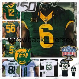 thr Customize Baylor Bears 2022 Football Jersey #0 R.J. Sneed 5 Denzel Mims 12 Blake Shapen 18 Drew Estrada 86 Ben Sims 150TH Sugar Bowl Men Youth Kid Jersey