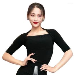 Stage Wear Latin Dance Clothes Upper Garment For Adult Women 2023 Modern Training National Standard