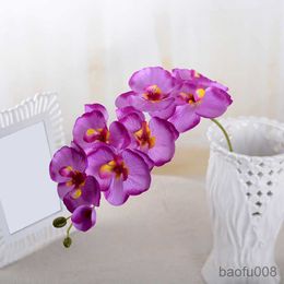 Sachet Bags New Single Plant Artificial Butterfly Wedding Home Hotel Restaurant Bar Christmas Party Decoration Fake Flower DIY R230605