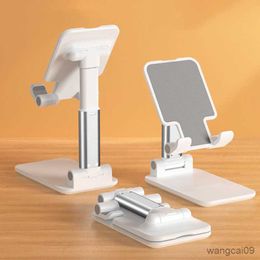 Cell Phone Mounts Holders Mobile Phone Stand Desktop Bedside Universal Support Stand for Cell Phone Foldable and Hoisting Multi-Function Telescopic R230605