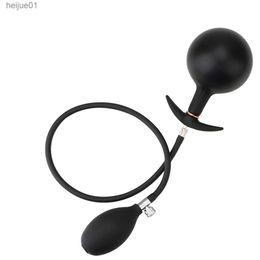OLO Dildo Pump Butt Dilator Adult Products Sex Toys for Women Expandable With Metal Ball Inflatable Anal Plug Prostate Massager L230518