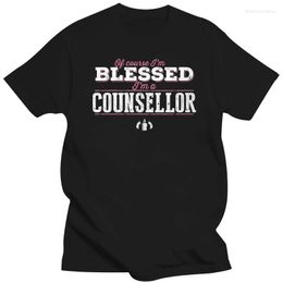 Men's T Shirts Counselor Of Course In The Blessed! Stylish T-Shirt Womens