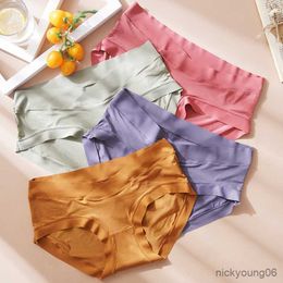 Maternity Intimates Panties for Pregnant Low-Waist Women Silky High-Elastic Belly Lift Plus Size