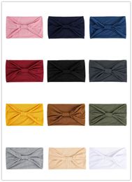 12Pcs Stretchy Headbands for Women, Absorbed Sport Hair band Soft Twist Knotted Headbands for Daily Life Yoga Workout