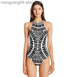 Women's Swimwear Sexy Solid One Piece Swimsuit Women Push Up Lace Up Bodysuit Deep V Neck Snakeskin Leopard Print Backless Bathing Suit Swimwear T230606