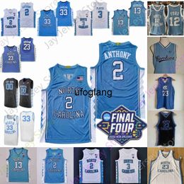 coe1 2022 Final Four 4 North Carolina Basketball Jersey NCAA College Leaky 23 Black Armando Bacot Caleb Love RJ Davis Puff Johnson Kerwin Walton Brady Manek Garcia