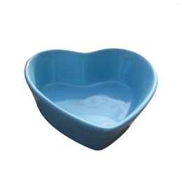 Bowls Cute Heart-shaped Ceramic Bowl Heat-Resistant & Wear-Resistant Dinning For Fruit Vegetable Salad