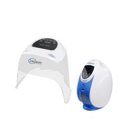 Beauty Multifunction O2 To Derm Pure 7 Colours Led light Oxygen Facial Mask Dome Therapy Acne Skin Rejuvenation machine