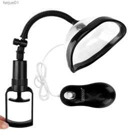 Manual Vacuum Vagina Pump Vibrator For Clitoris Women Sex Toys Breast Massage Nipple Pussy Sucker Stimulator L230518