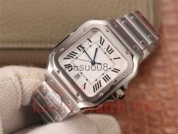 Other Watches Original Box waterproof WATCH xl 40mm Available in multiple Colours Fashion Square movement Watch Mechanical Automatic mens sapphire watc J230606