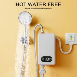 Heaters AC 220V 3400W Instant Electric Water Heater With Memory Function Frequency Conversion Constant Temperature Water Heating Machine
