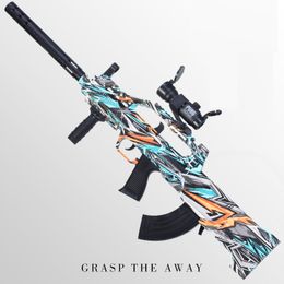 QBZ Water Ball Gun Electric Automatic Toy Gun Hydrogel Paintball Pneumatic Airsoft Gun For Adults Boys Children CS Fighting