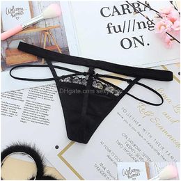 Women'S Panties Bandage Briefs Lingeries Woman Criss Cross Strappy Sexy Women Underwears Ladies Thongs G Strings T Back Drop Deliver Dhwqd