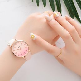 Wristwatches Quartz Watches Beautiful Individual Casual Girls Wrist Watch For Women H9