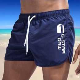 Men's Shorts Summer Men's Swim Shorts Colourful Swimwear Beachwear Sexy Swimming Trunks Surf Board Shorts 230606