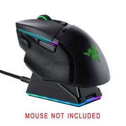 Mice Chroma RGB Charging Dock for Razer Wireless Mouse DeathAdder V2 ProNaga ProViper Ultimateand Basilisk Ultimate Mouse J230606