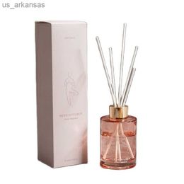 80 ML Reed Diffuser Flower Scents Long Lasting Reed Diffuser Essential Oil Aromatherapy Gardenia Home Yoga Room Use L230523