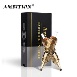 Tattoo Needles Ambition Revolution Tattoo Cartridge Mix Round Liner Shader Curved magnum Tattoo Needles 1rl 3rl 5rl 7rl 9rl 11rl 7rm 9rm 13rm 230606