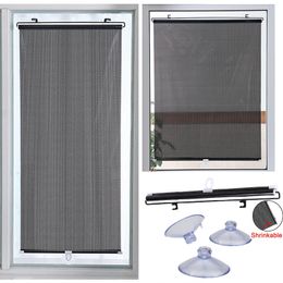 Curtain Sunshade Roller Blinds Suction Cup Blackout Curtains for Living Room Car Bedroom Kitchen Office FreePerforated Window 230625